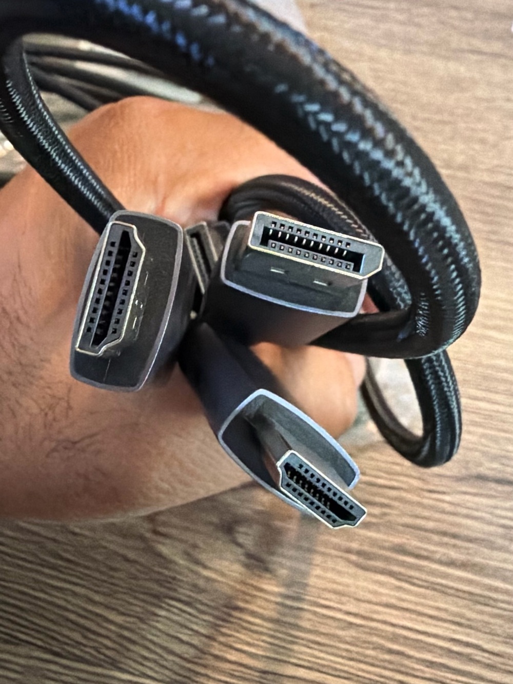 Black Braided HDMI Cable - High-Speed HDMI Lead